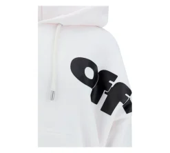 Off-White Shared Logo Skate Hoodie - White