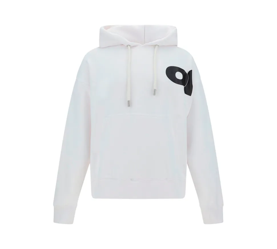 Off-White Shared Logo Skate Hoodie - White