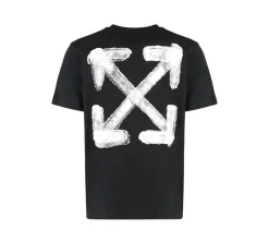 Off-White SPRAY ARROW SLIM S/S T-shirt - Black