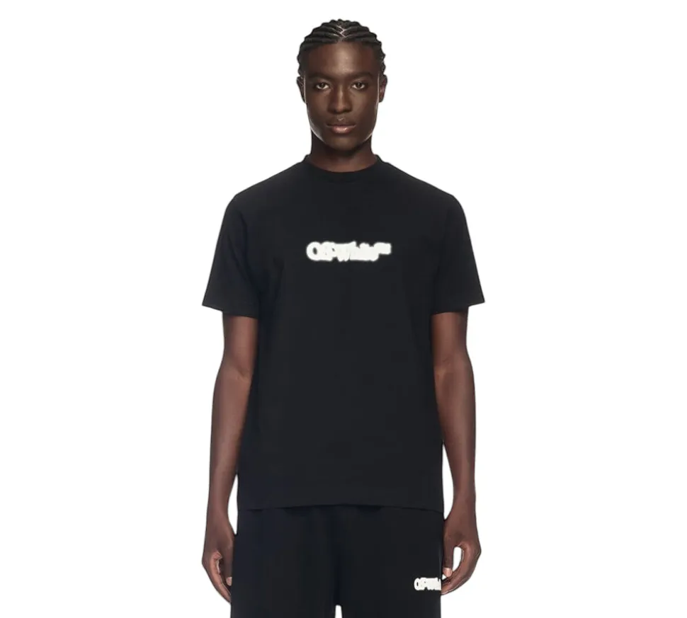 Off-White SPRAY ARROW SLIM S/S T-shirt - Black