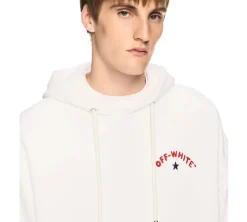 Off-White Star Arrow Skate Hoodie - White