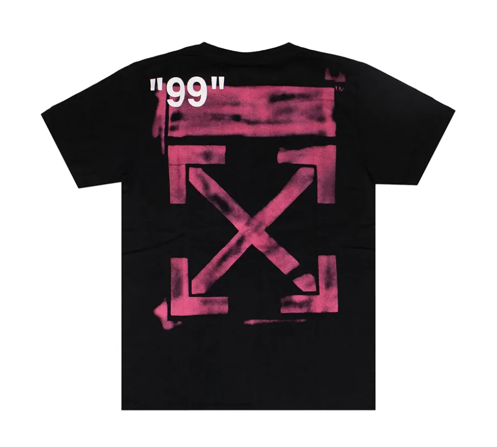 Off-White Stencil S/S Over T-shirt - Black
