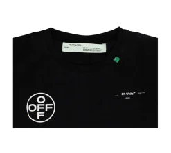 Off-White Stencil S/S Over T-shirt - Black