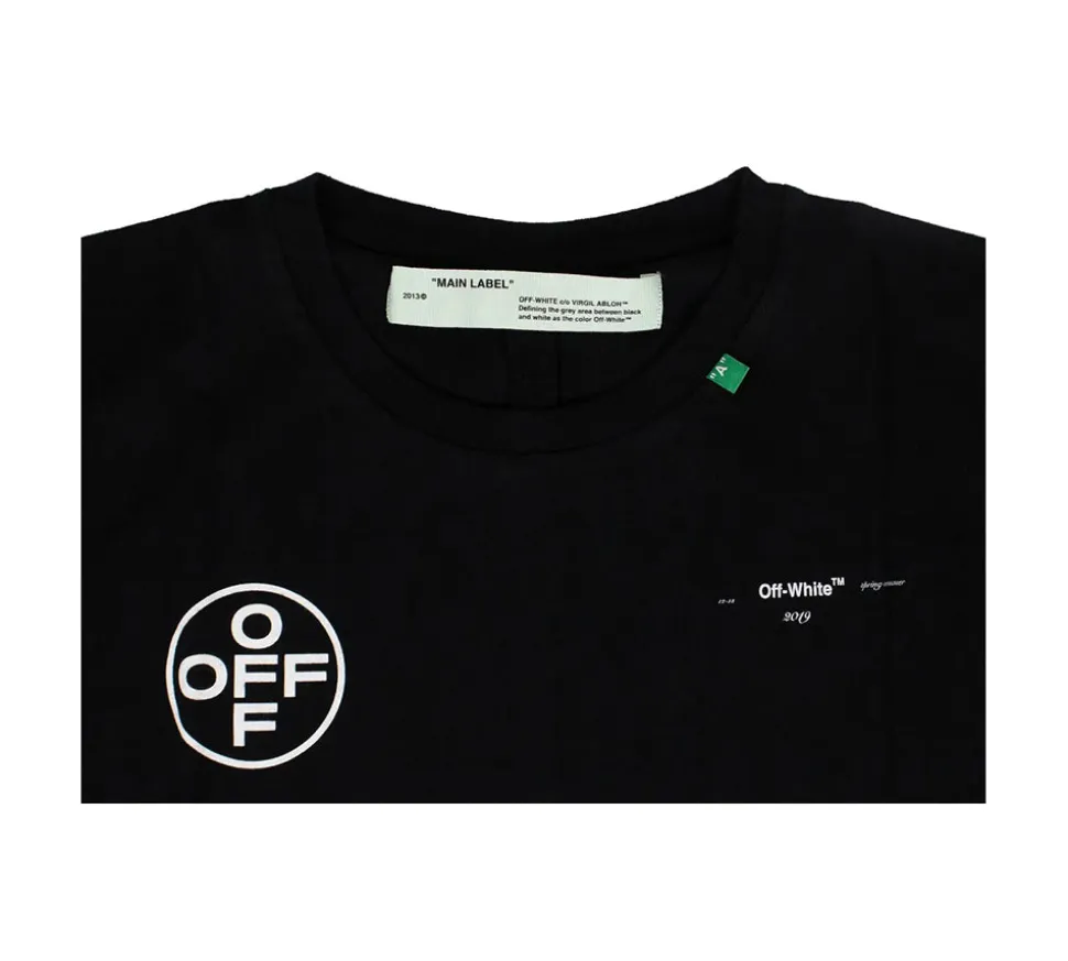 Off-White Stencil S/S Over T-shirt - Black