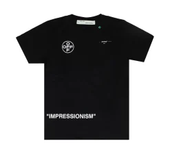 Off-White Stencil S/S Over T-shirt - Black