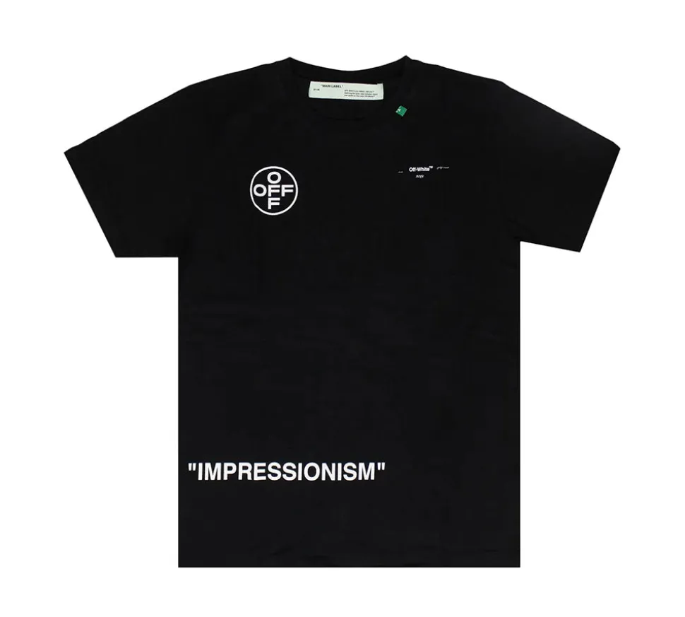 Off-White Stencil S/S Over T-shirt - Black