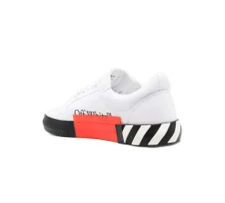 Off-White Vulcanized Low - Canvas White Black Ice