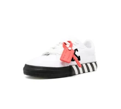 Off-White Vulcanized Low - Canvas White Black Ice