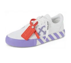 Off-White Vulcanized Low - Canvas White Purple