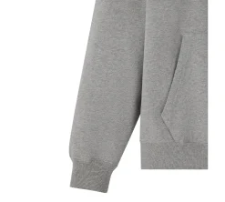 OVO Classic Full-Zip Hoodie - Heather Grey