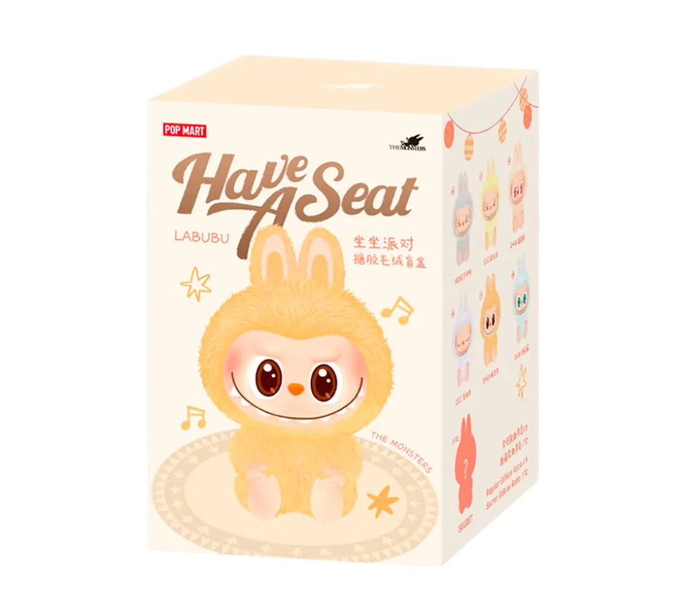 Pop Mart Labubu 'The Monsters' - Have a Seat Vinyl Plush Blind Box