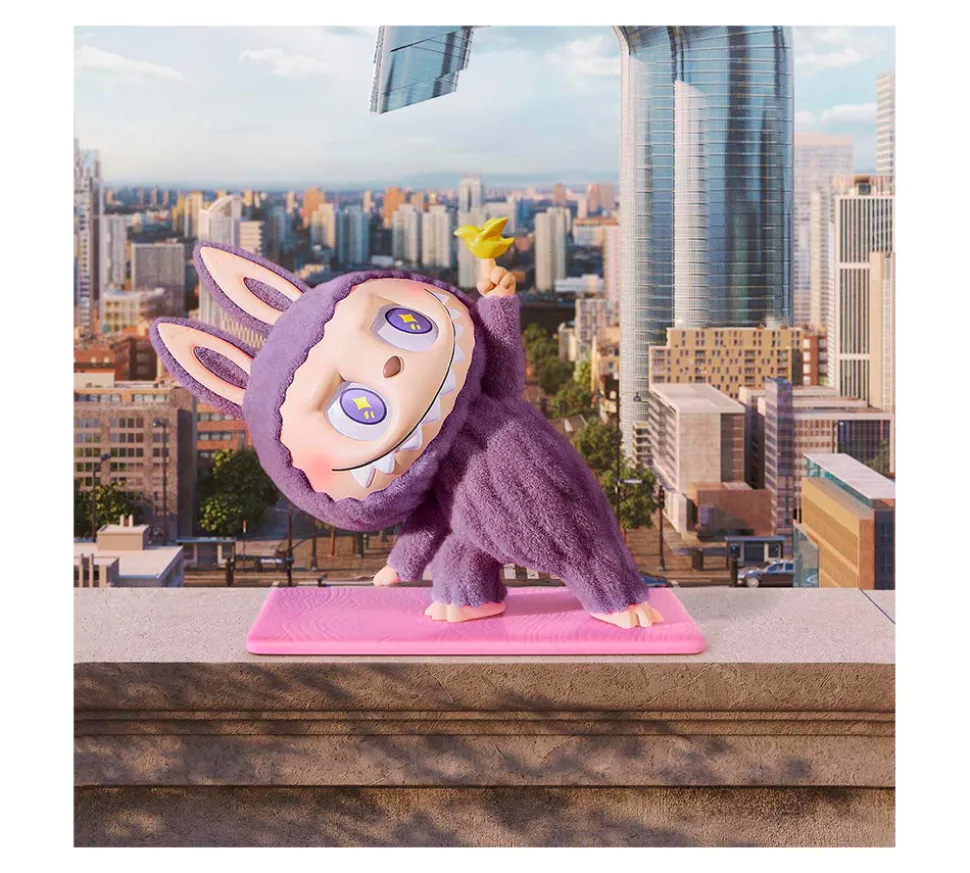 Pop Mart Labubu 'The Monsters' - Lazy Yoga Series Figures Single Blind Box