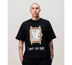 Realm "CLOCK" T-Shirt - Black