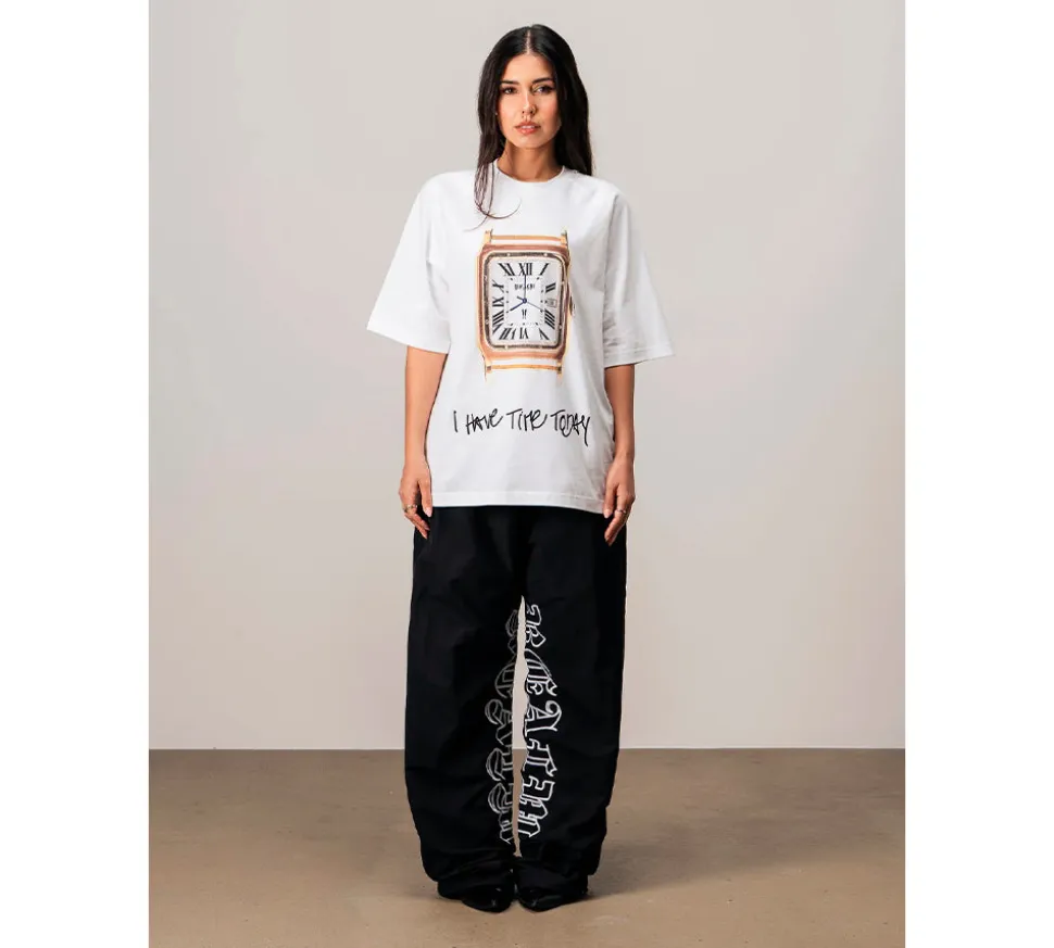 Realm "CLOCK" T-Shirt - White