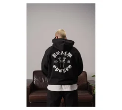Realm Opo "LOGO" Hoodie - Black