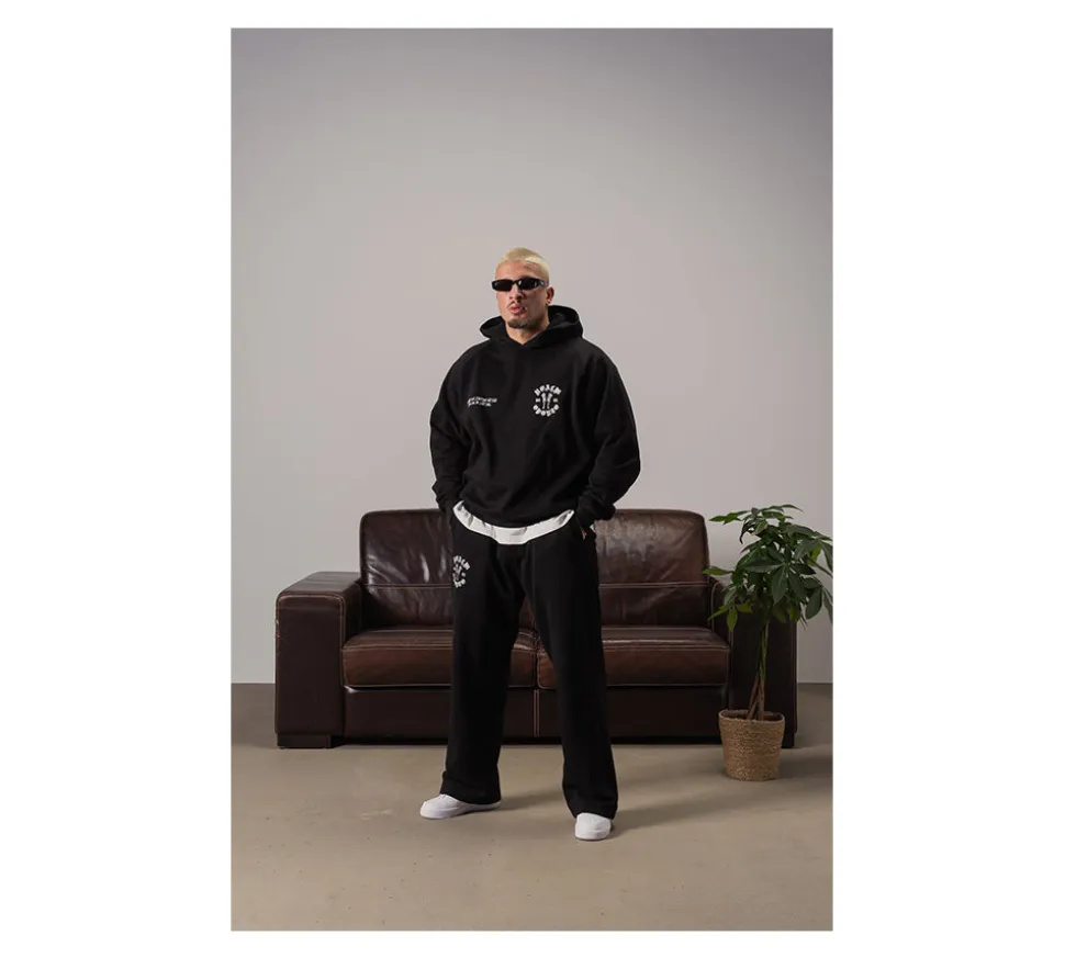 Realm Opo "LOGO" Hoodie - Black