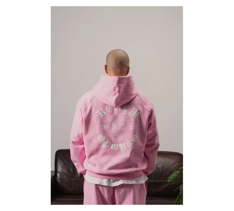 Realm Opo "LOGO" Hoodie - Pink