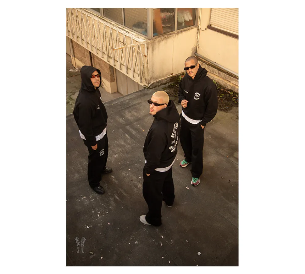Realm Opo "LOGO" Sweatpants - Black