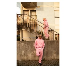 Realm Opo "LOGO" Sweatpants - Pink