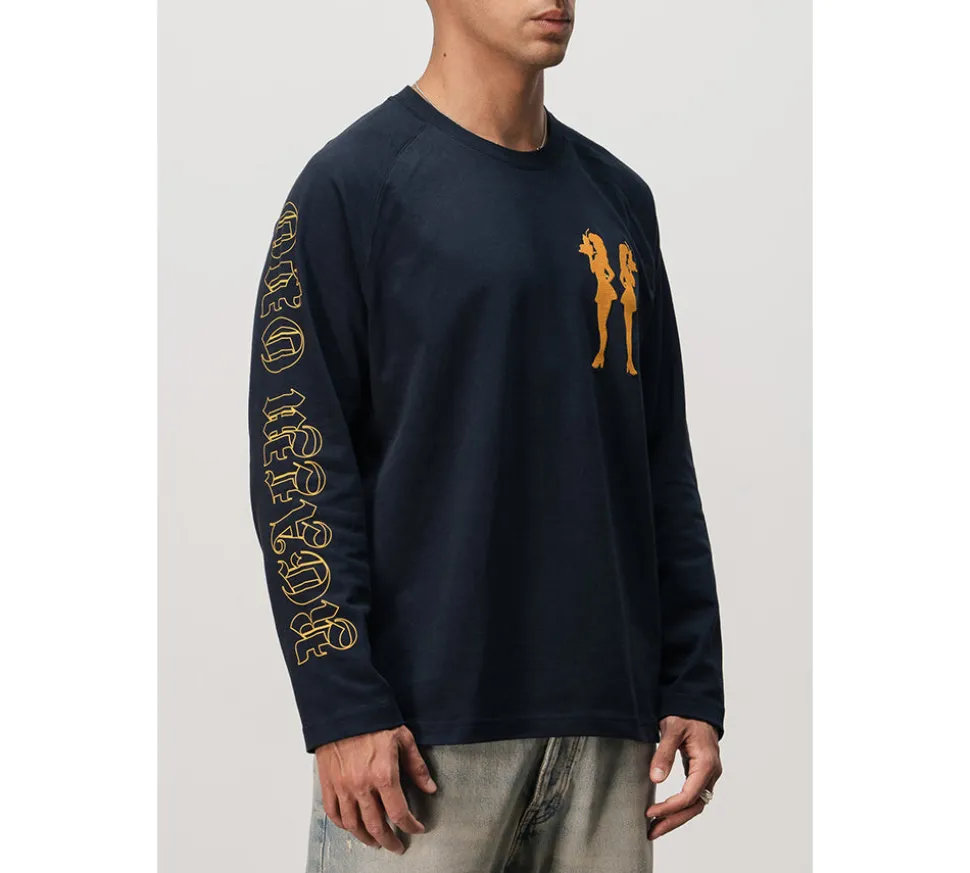 Realm “WAITRESSES” Long Sleeve - Navy