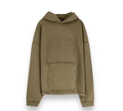 Represent Embelished Hoodie - Khaki