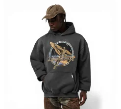 Represent Golden Tour Hooded Hoodie - Sun Fade Grey