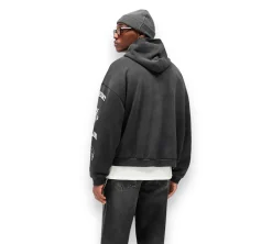 Represent Legacy Crest Hoodie - Stained Black