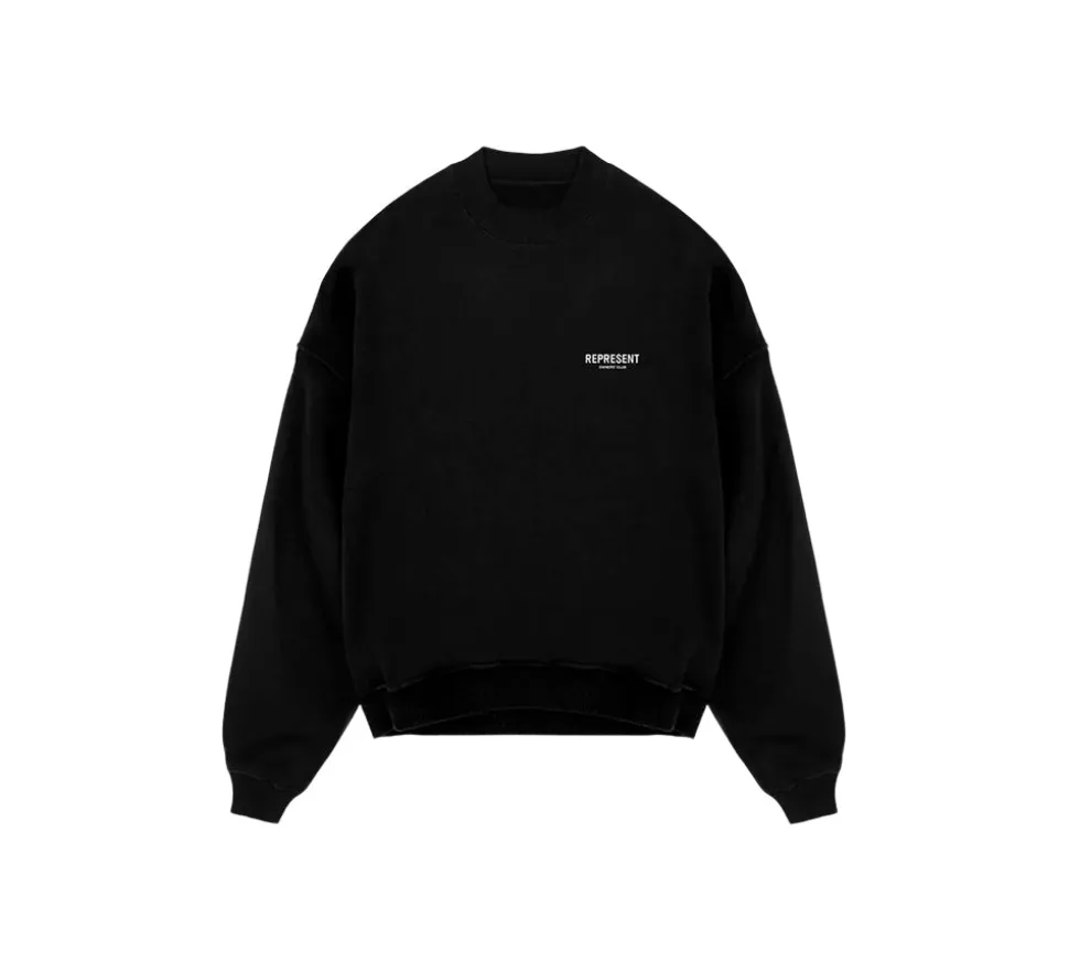 Represent Owners Club Crewneck - Black
