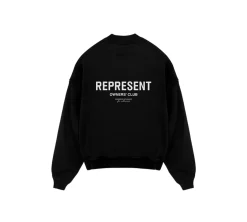 Represent Owners Club Crewneck - Black