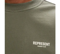 Represent Owners Club Crewneck - Olive