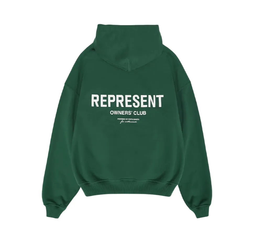 Represent Owner's Club Hoodie - Racing Green