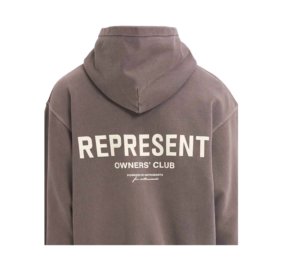 Represent Owners Club Hoodie - Fog