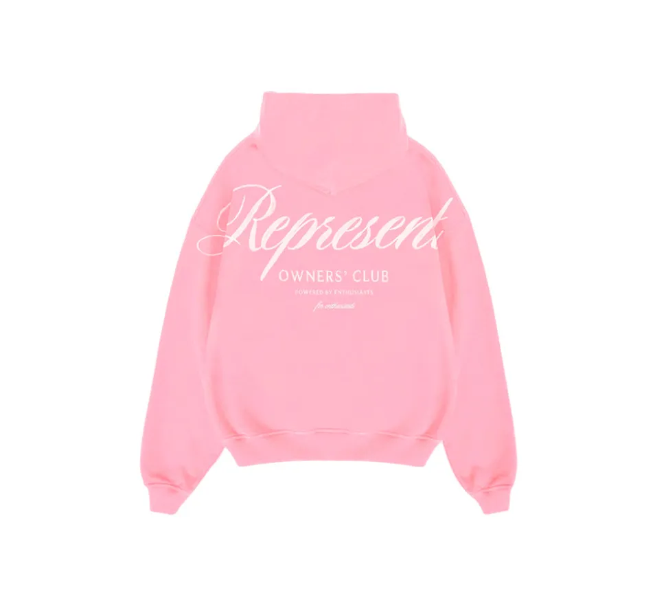 Represent Owners Club Hoodie - Pink