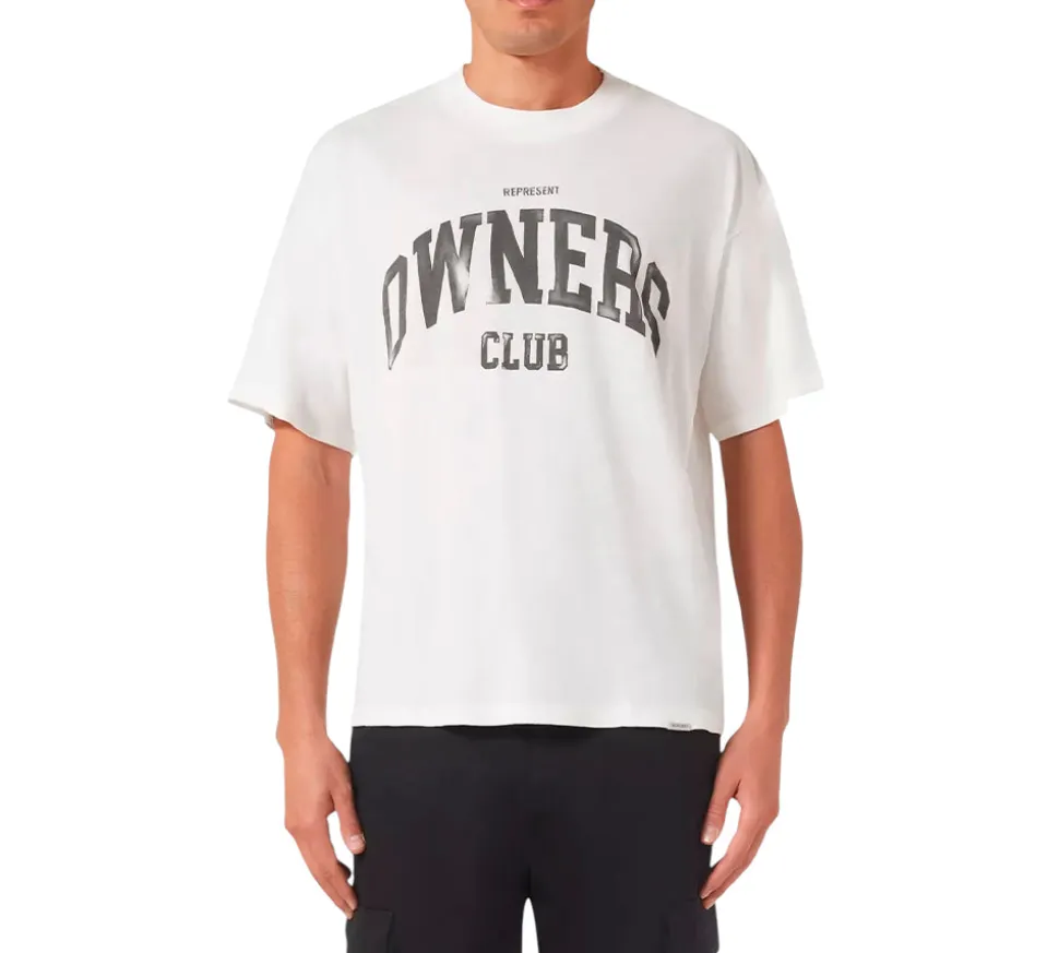 Represent Owners Club T-shirt - Flat White