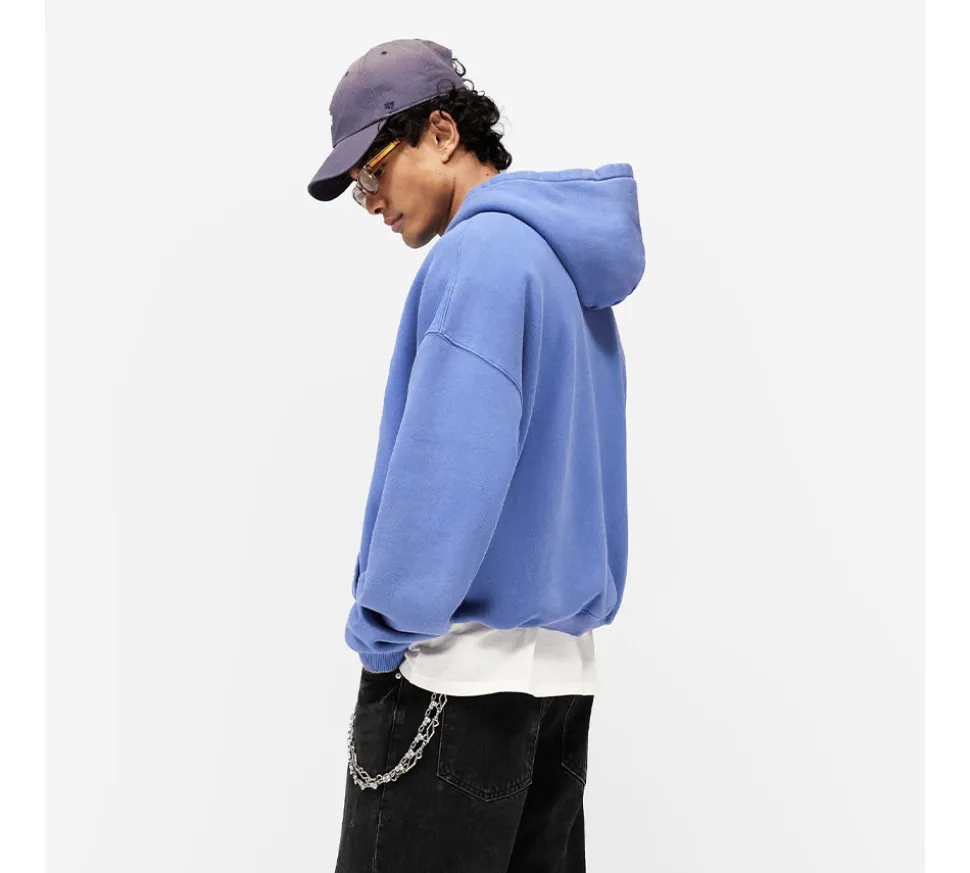 Represent Pegasus Zip Through Hoodie - Indigo