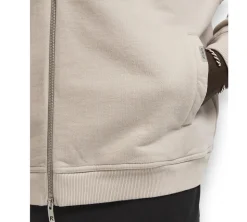 Represent Script Logo Zip Hoodie - White