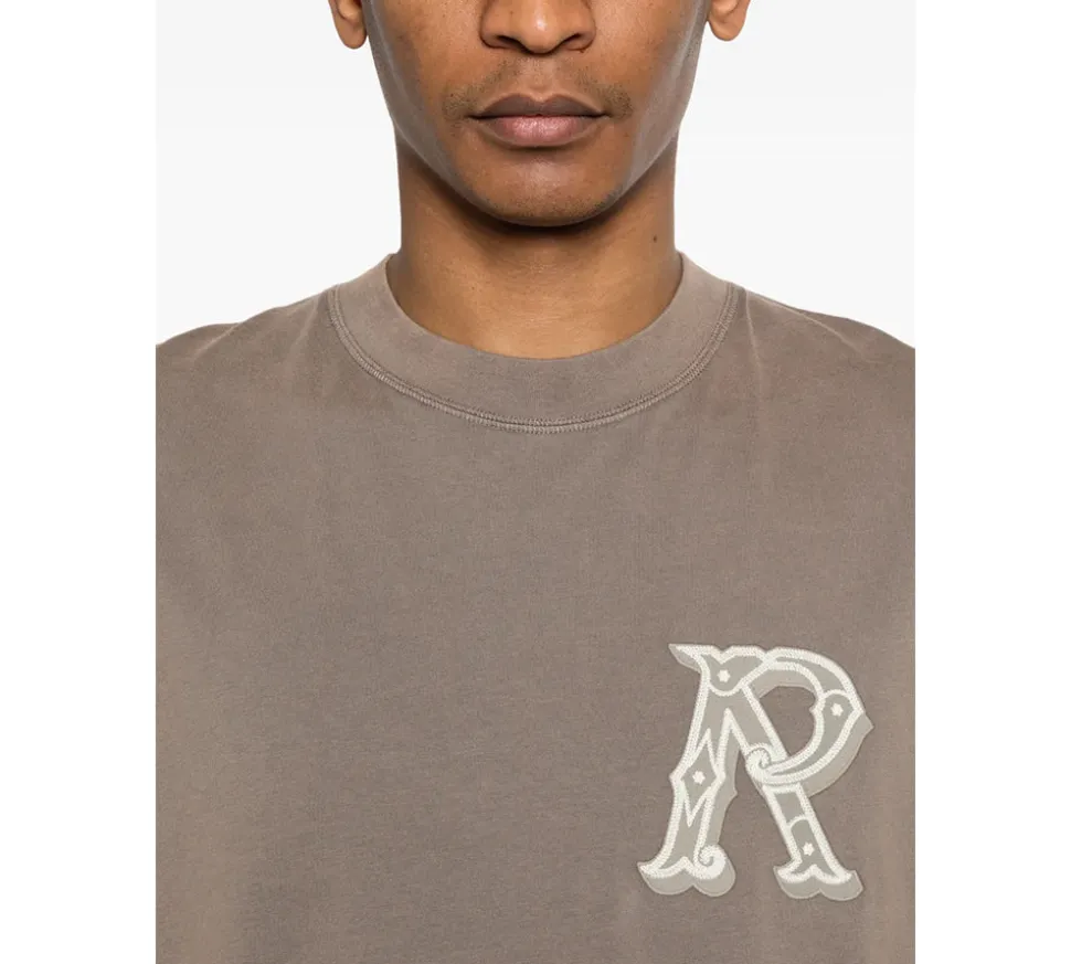 Represent Western Initial T-Shirt - Brown