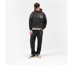 Represent X Belstaff Born To Bike Hoodie - Aged Black