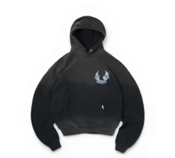 Represent X Belstaff Born To Bike Hoodie - Aged Black