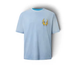 Represent X Belstaff Born To Bike T-Shirt - Washed Blue