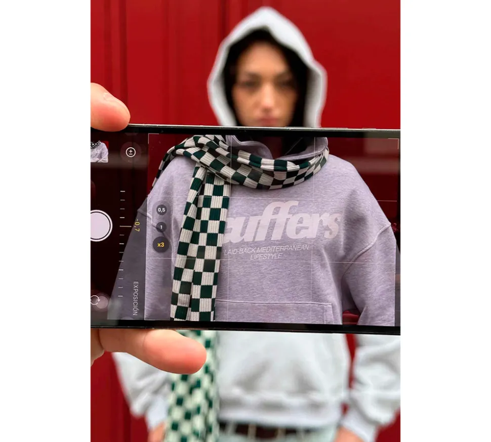 Scuffers Pop Hoodie - Light Grey