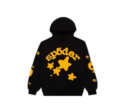 Sp5der Beluga Hoodie - Black