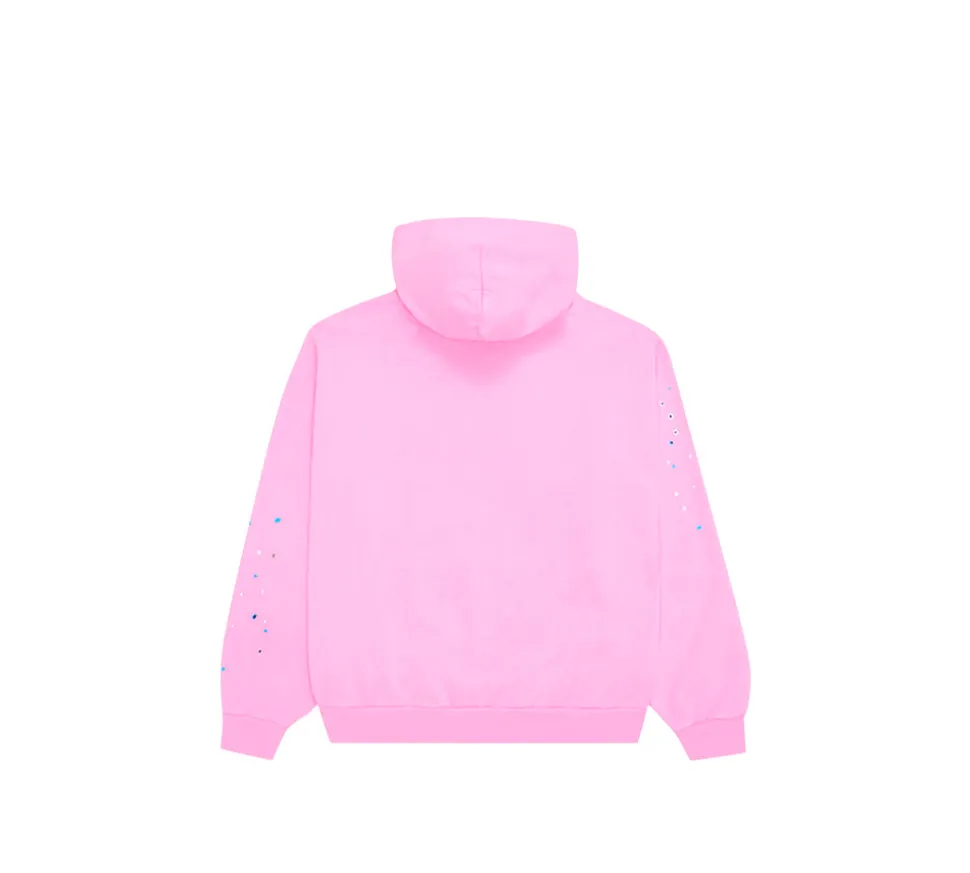 Sp5der OG Web Hoodie - Pink