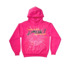 Sp5der P*NK Hoodie - Pink