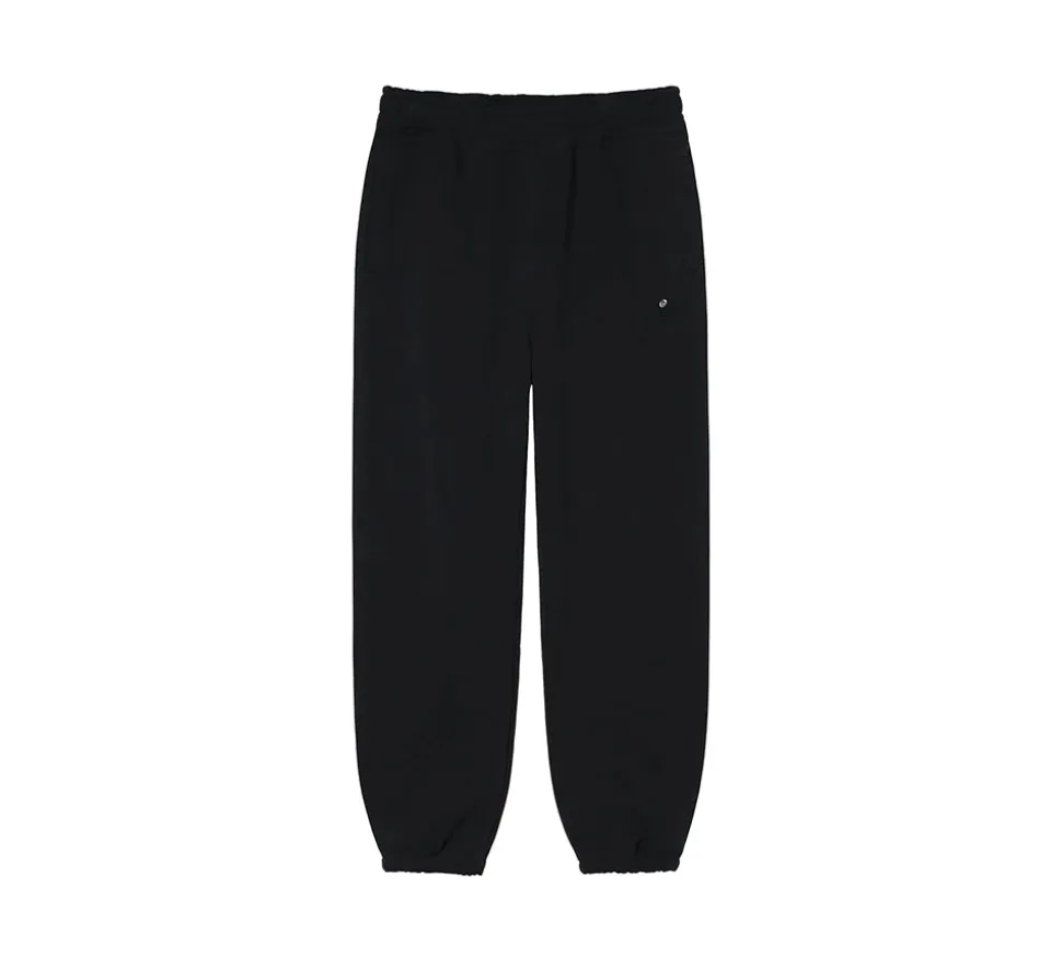 Stüssy 8 Ball Embroidered Pants - Black