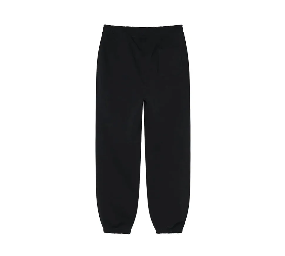 Stüssy 8 Ball Embroidered Pants - Black