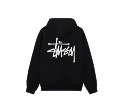 Stüssy Basic Hoodie - Black