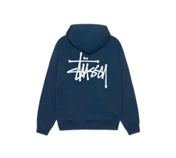 Stüssy Basic Hoodie - Navy