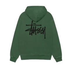 Stüssy Basic Hoodie - Pine