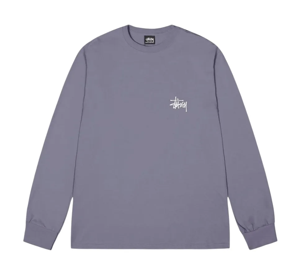 Stüssy Basic Long Sleeve - Mauve